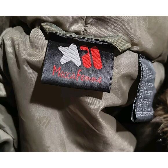 Mecca Femme Poncho Vest with Fur Parka - Picture 11 of 14